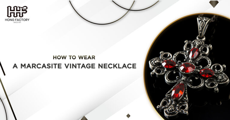 How to Wear a Marcasite Necklace